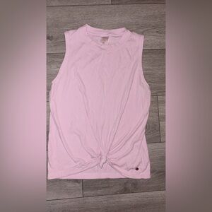 Calia By Carrie Underwood Size Medium Pink Ribbed Athletic Tank Top EUC